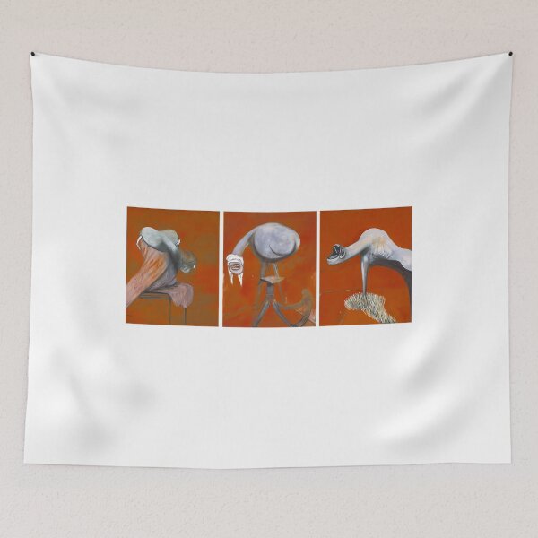 Item preview, 'Three Studies for Figures at the Base of a Crucifixion'   	 designed and sold by lqycnvzxyg3.