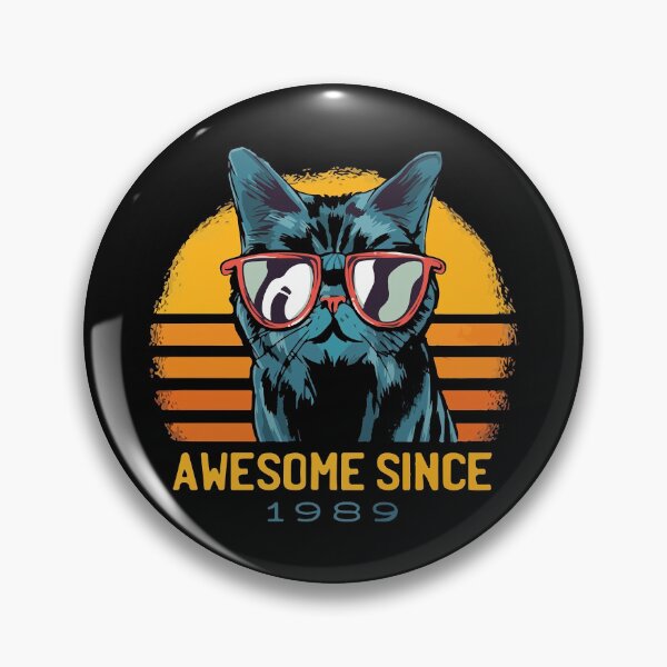 Item preview, Cat PFP, Awesome Since 1989 designed and sold by graphic-genie.