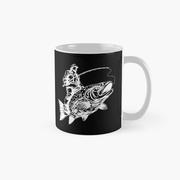Item preview, Trout Master White designed and sold by ethnicdrawing.