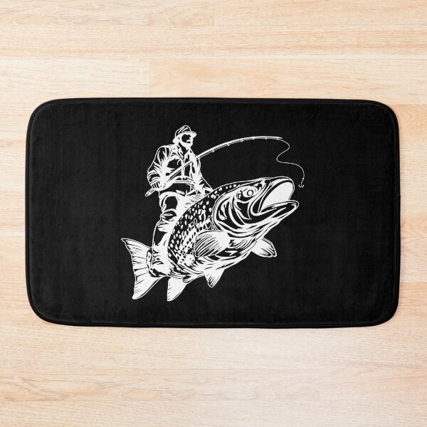 Item preview, Trout Master White designed and sold by ethnicdrawing.