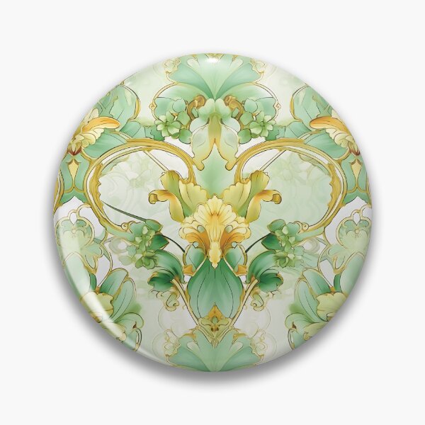 Item preview, Green Ottoman Palace Ethnic Pattern designed and sold by Ottoman Palace Designs.