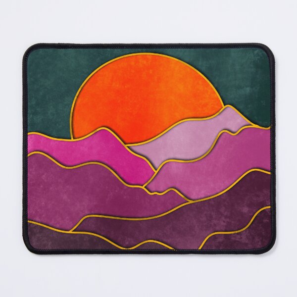Item preview, Digital landscape with gold accent designed and sold by Blissful Brushes.