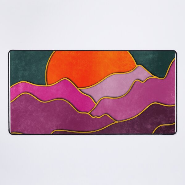 Item preview, Digital landscape with gold accent designed and sold by Blissful Brushes.