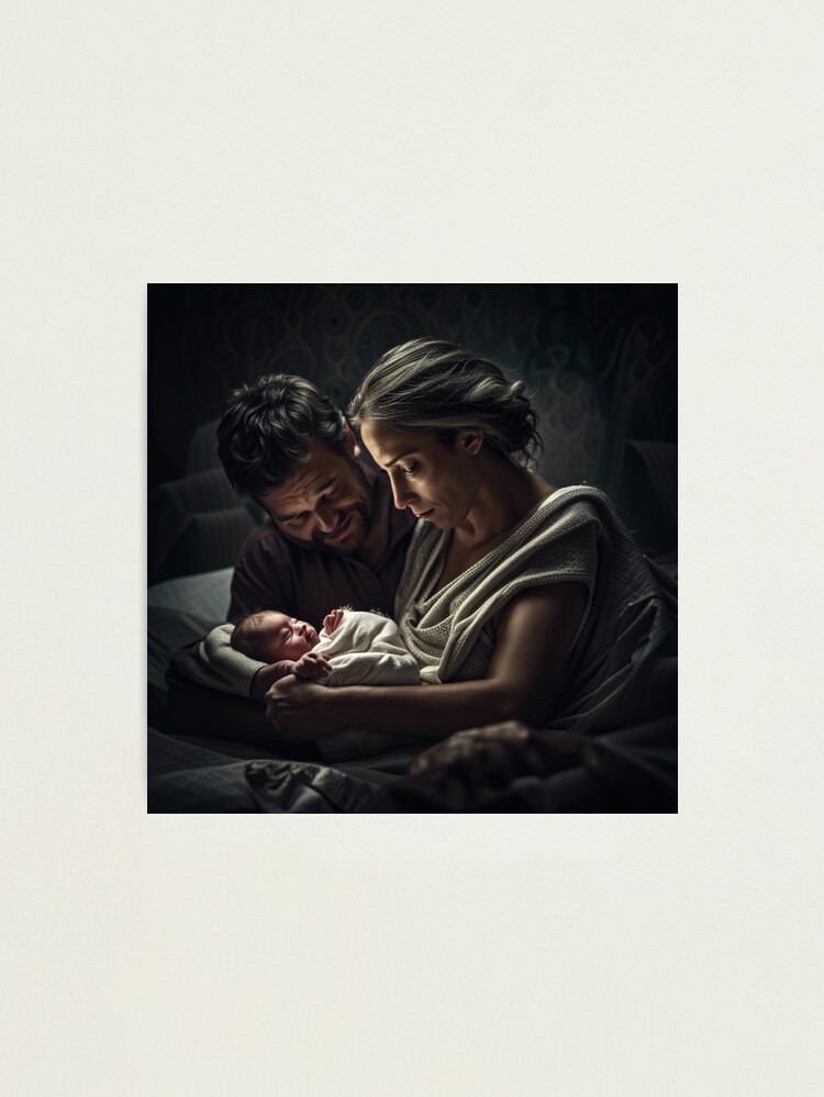 Thumbnail 1 of 3, Photographic Print, New born Baby designed and sold by LenCarol.