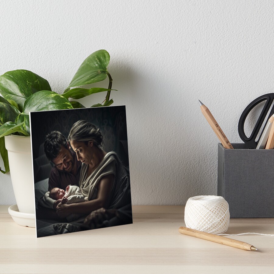 Item preview, Art Board Print designed and sold by LenCarol.