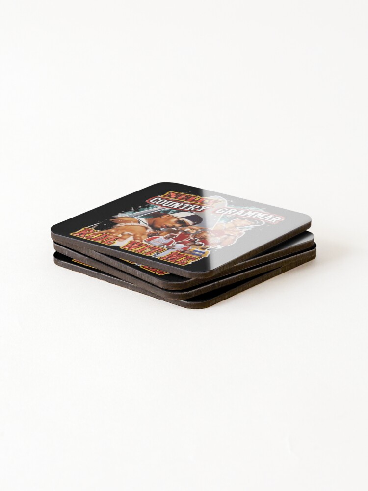 Thumbnail 4 of 5, Coasters (Set of 4), NELLY RAPPER designed and sold by BoutiqueGeorge.