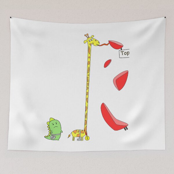 Item preview, Giraffe and Dino climbing  Climbing competition  Bouldering   	 designed and sold by lqycnvzxyg3.