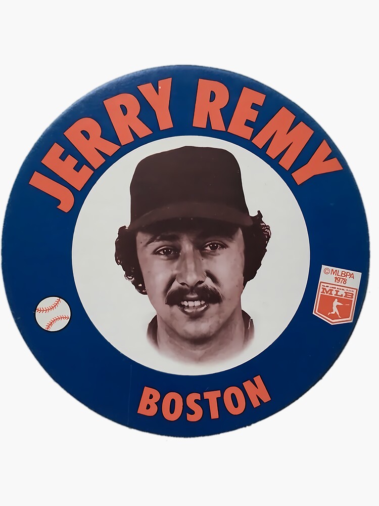 Jerry remy 1  Sticker for Sale by exnyzcysml11