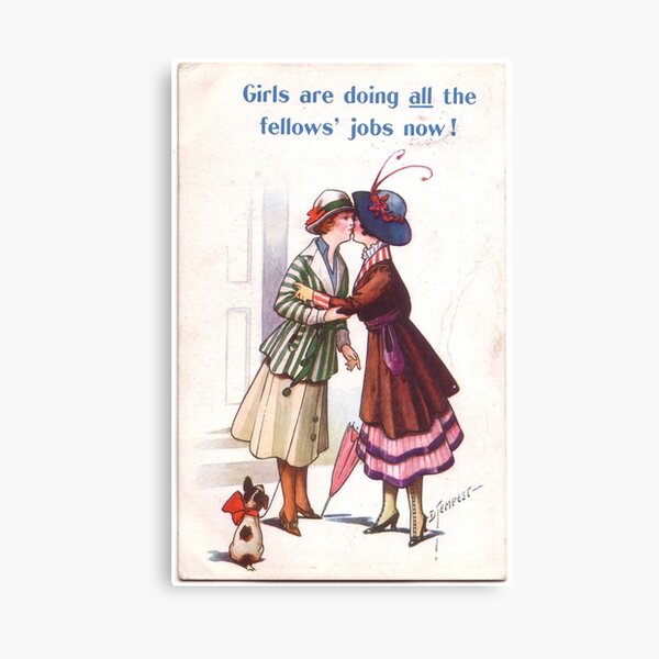 Lesbian Suffragettes Canvas Print