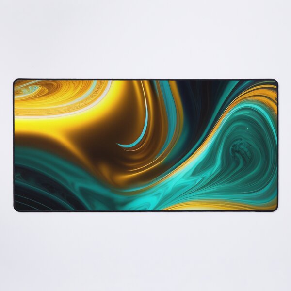 Item preview, Liquid Metal Blue and Gold  designed and sold by calibrit.