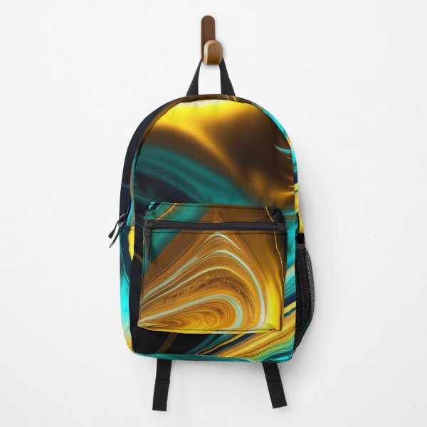 Item preview, Liquid Metal Blue and Gold designed and sold by calibrit.