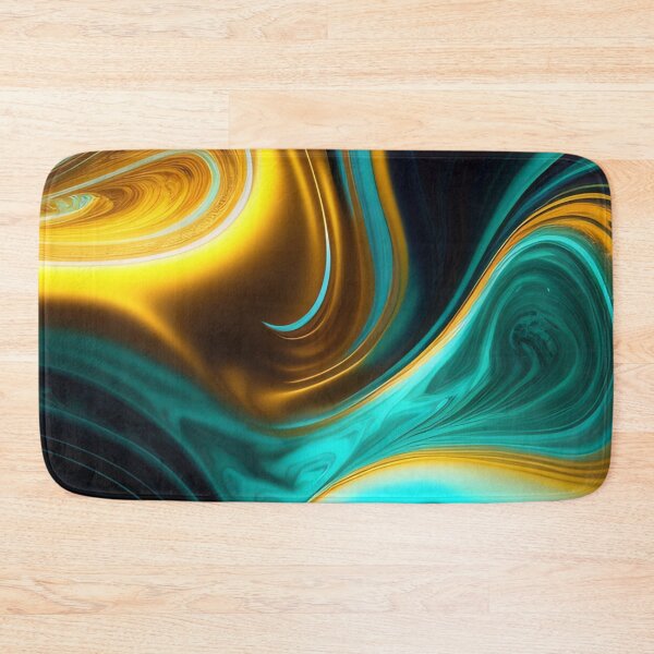 Item preview, Liquid Metal Blue and Gold  designed and sold by calibrit.