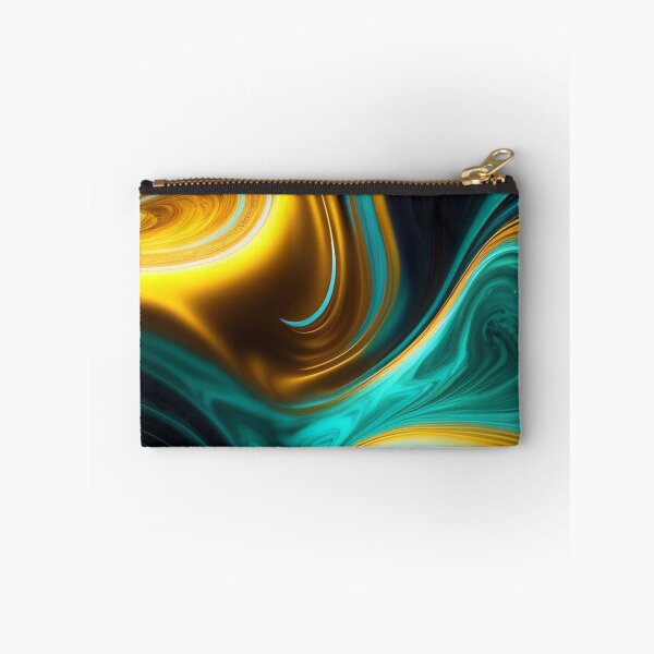 Item preview, Liquid Metal Blue and Gold  designed and sold by calibrit.