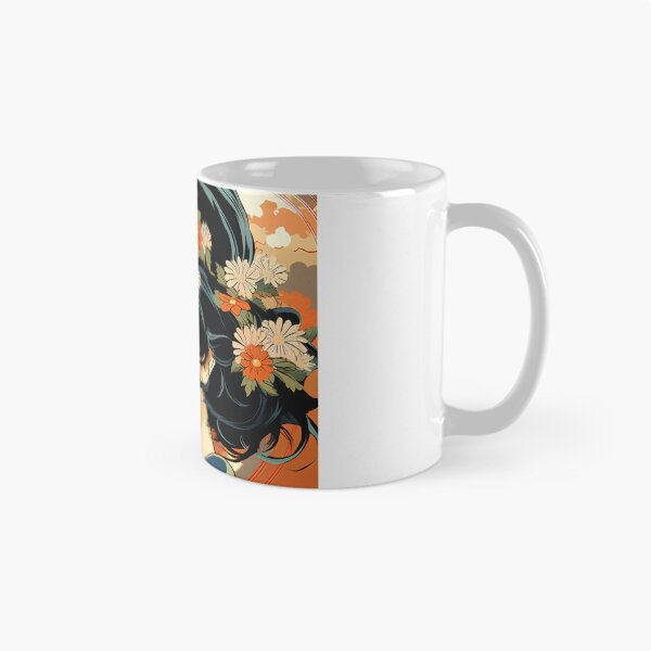 Aperçu de l'œuvre Ukiyo-e Rétro Pop Esthétique Fille créée et vendue par NateCF.