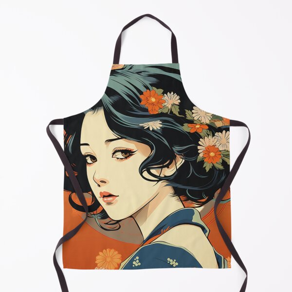 Aperçu de l'œuvre Ukiyo-e Rétro Pop Esthétique Fille créée et vendue par NateCF.