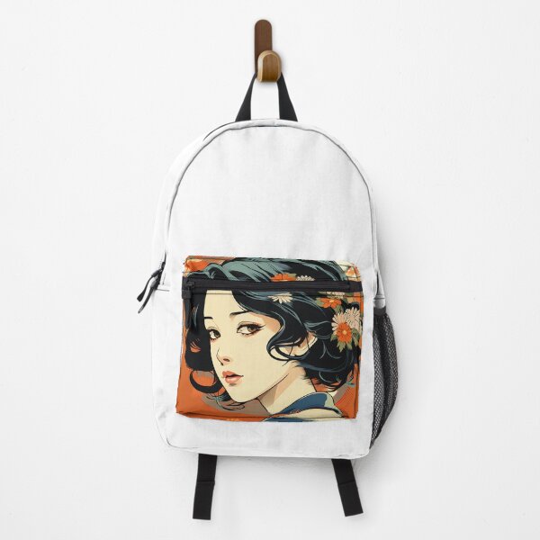 Aperçu de l'œuvre Ukiyo-e Rétro Pop Esthétique Fille créée et vendue par NateCF.