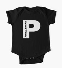 PowerStroke Weiß Baby Body Kurzarm