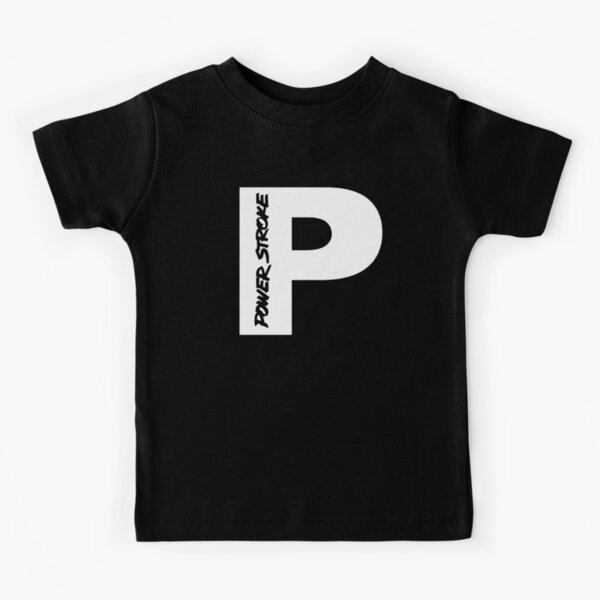 PowerStroke White Kids T-Shirt