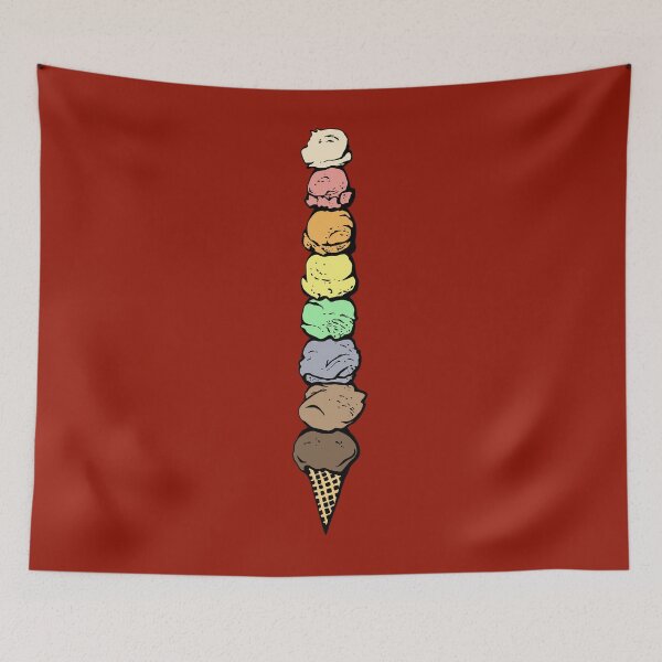 Item preview, Giant Rainbow Ice Cream Cone - Single   	 designed and sold by gjvcadyc4.