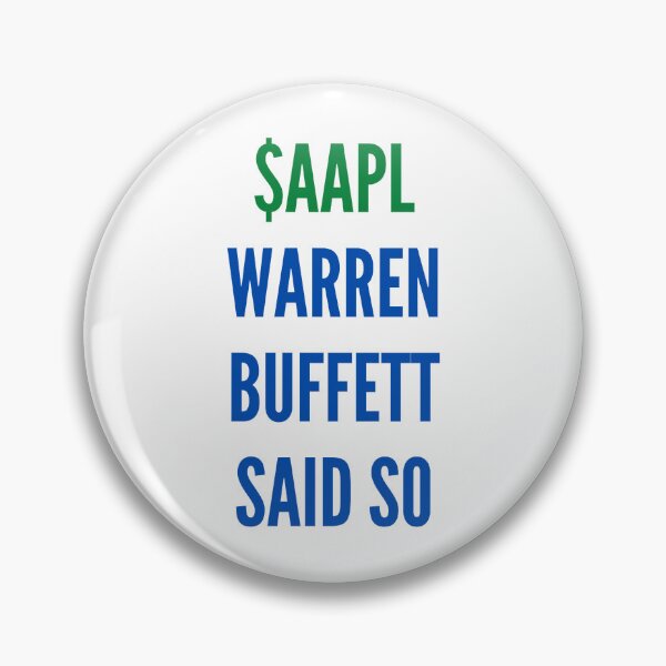 Item preview, AAPL Warren Buffett Said So designed and sold by eoghan-copp.