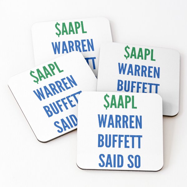 Item preview, AAPL Warren Buffett Said So designed and sold by eoghan-copp.