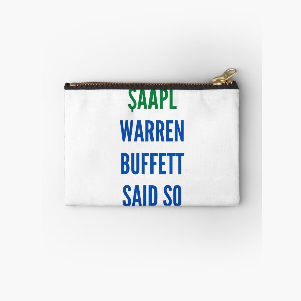 Item preview, AAPL Warren Buffett Said So designed and sold by eoghan-copp.