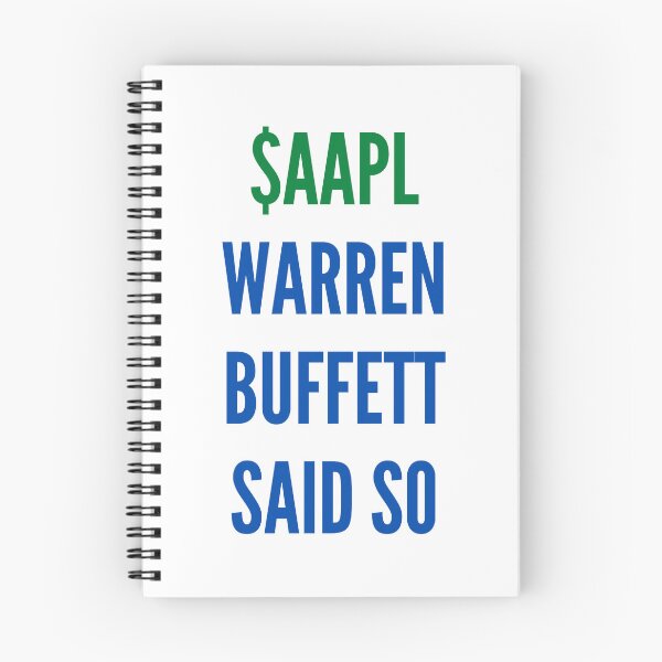 Item preview, AAPL Warren Buffett Said So designed and sold by eoghan-copp.