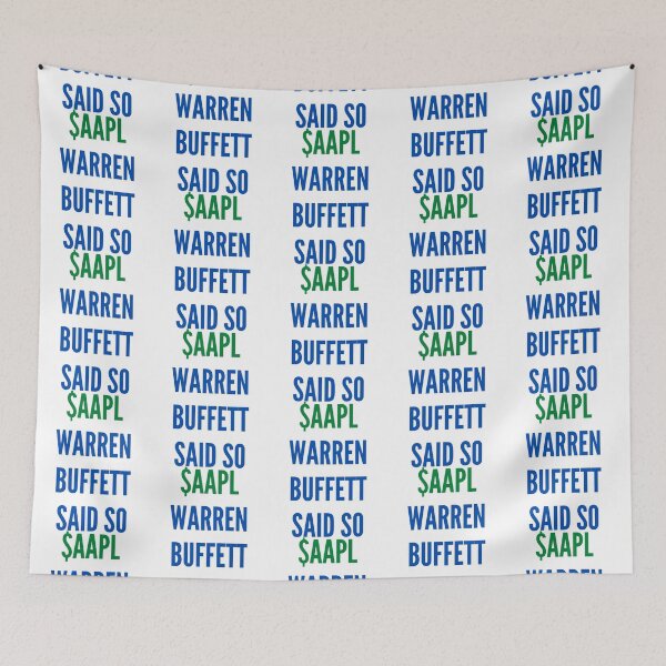 Item preview, AAPL Warren Buffett Said So designed and sold by eoghan-copp.