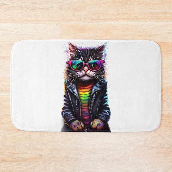 Item preview, Cool Cat Reflected in the Eye - Artistic Digital Design designed and sold by PixelSpectrum.
