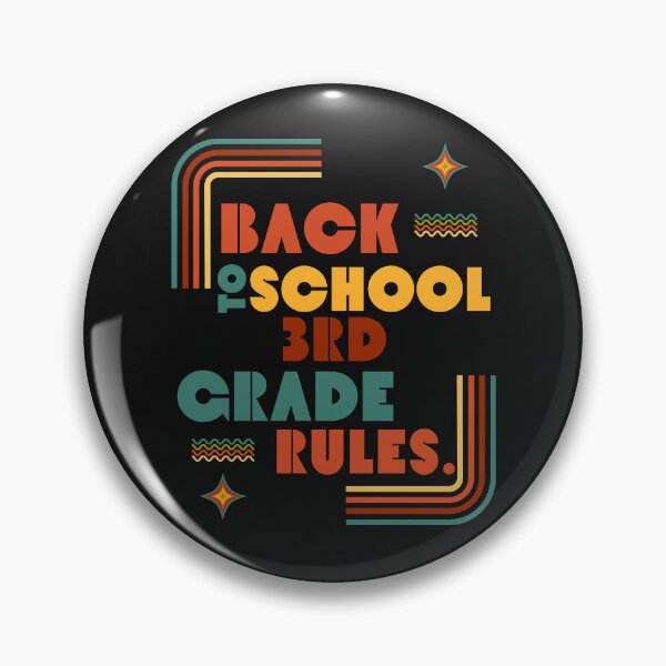 Item preview, BACK TO SCHOOL 3RD GRADE RULES.  designed and sold by MyKinsDoodles.