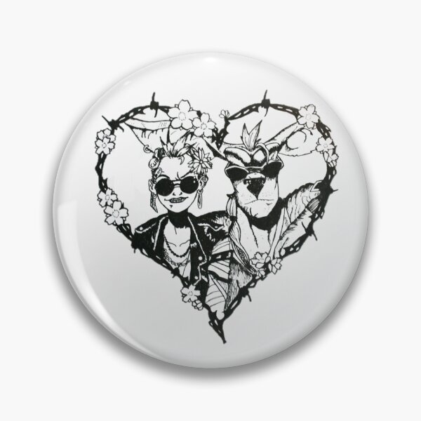 Item preview, Barbed Wire Heart - Love in the Apocalypse  designed and sold by Corinne Alexa Jackson.