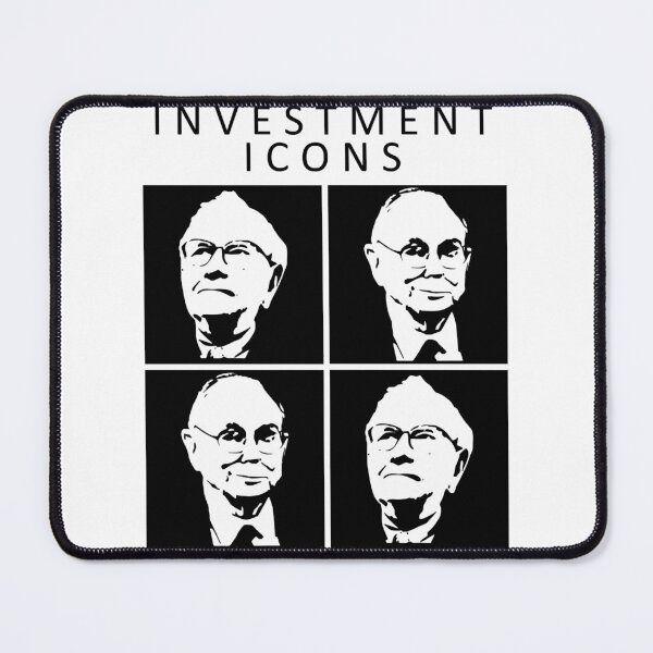 Item preview, Investment Icons - Warren Buffett _amp_ Charlie Munger designed and sold by eoghan-copp.