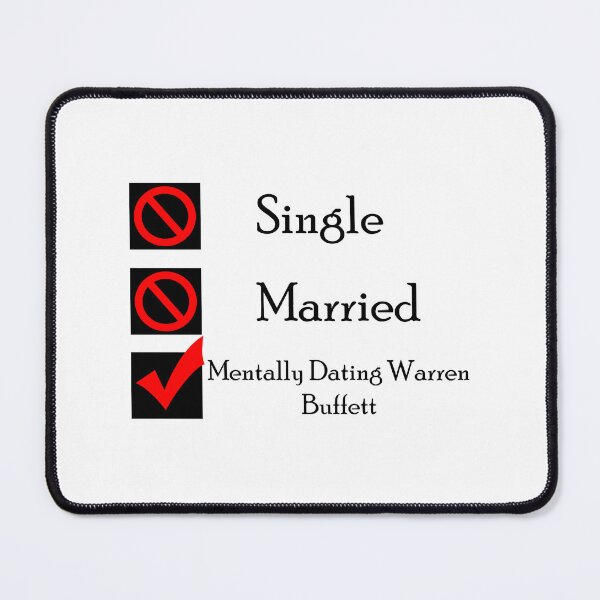 Item preview, Mentally Dating Warren Buffett designed and sold by eoghan-copp.