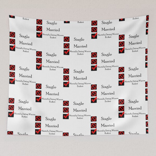Item preview, Mentally Dating Warren Buffett designed and sold by eoghan-copp.