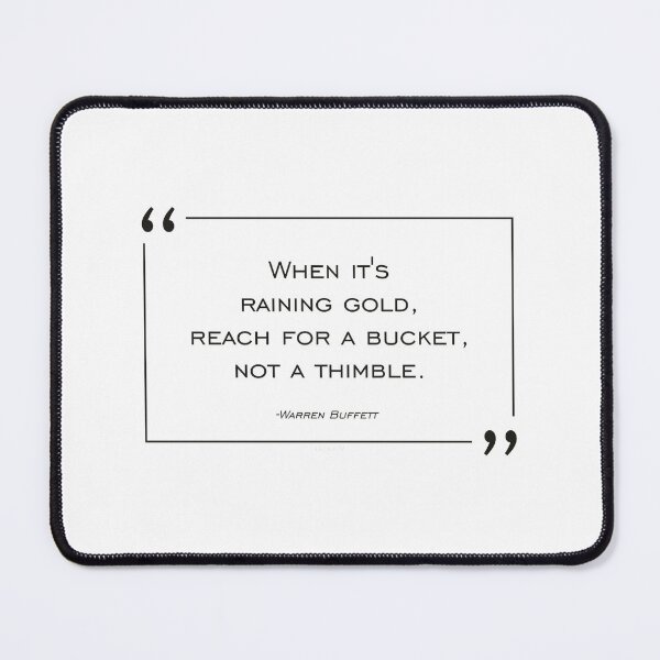 Item preview, stock market trading quote a Warren Buffett quote designed and sold by eoghan-copp.