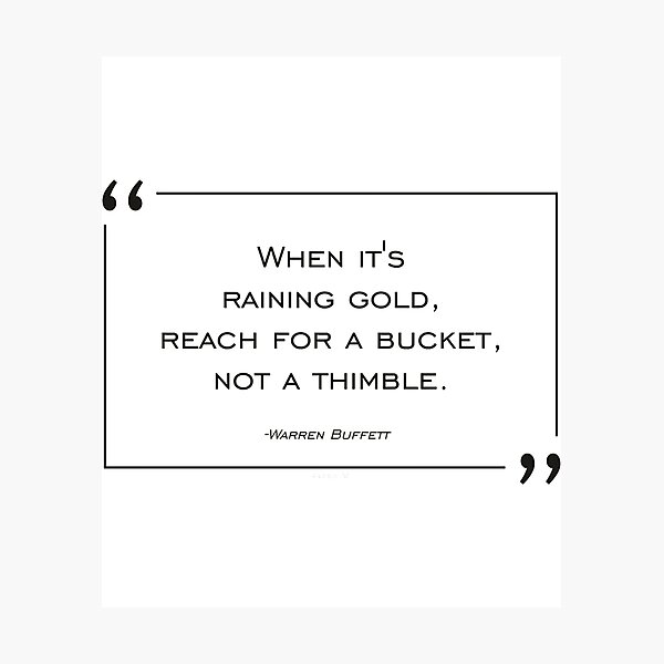 Item preview, stock market trading quote a Warren Buffett quote designed and sold by eoghan-copp.