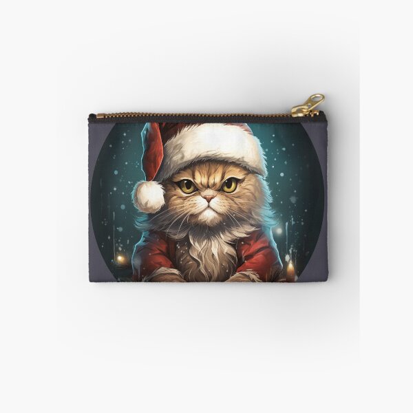 Item preview, Grumpy Christmas Cat - SantaCat designed and sold by DeadPixlDesigns.