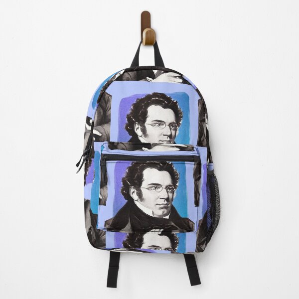 Item preview, Austrian Composer Franz Schubert - blue - illustration  designed and sold by Litstoy.