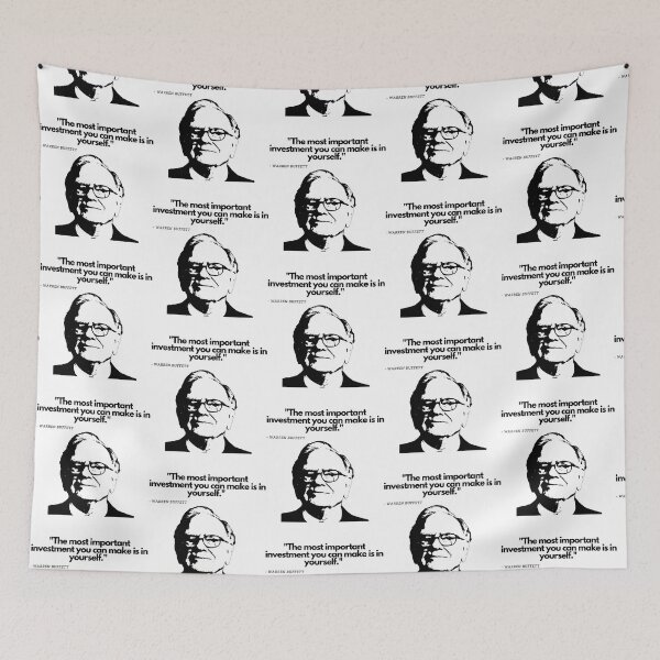 Item preview, Warren Buffett - Invest in Yourself designed and sold by eoghan-copp.