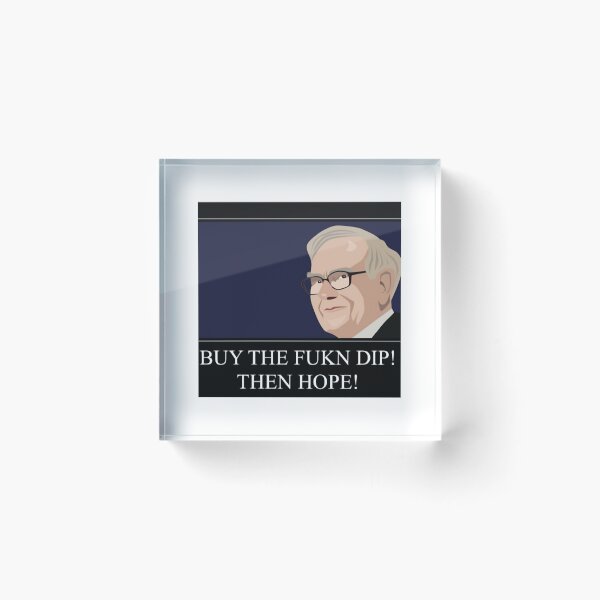 Item preview, Warren Buffett buy the fukn dip designed and sold by eoghan-copp.