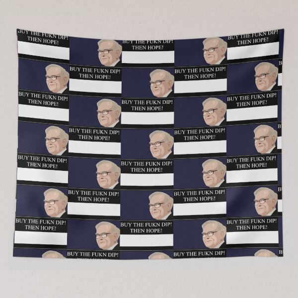 Item preview, Warren Buffett buy the fukn dip designed and sold by eoghan-copp.