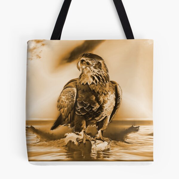 Item preview, Peach American Bald Eagle designed and sold by deniselynnimage.