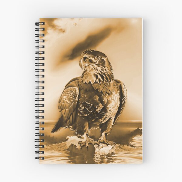 Item preview, Peach American Bald Eagle designed and sold by deniselynnimage.