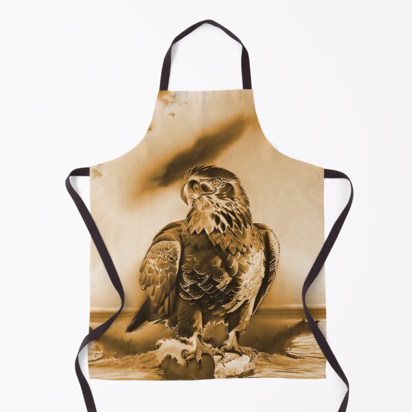 Item preview, Peach American Bald Eagle designed and sold by deniselynnimage.