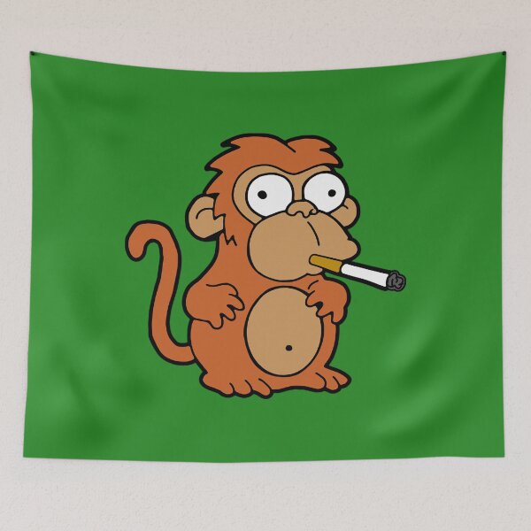 Item preview, Simpsons Lionel Hutz Smoking Monkey 	 	 designed and sold by jumpmhock23.