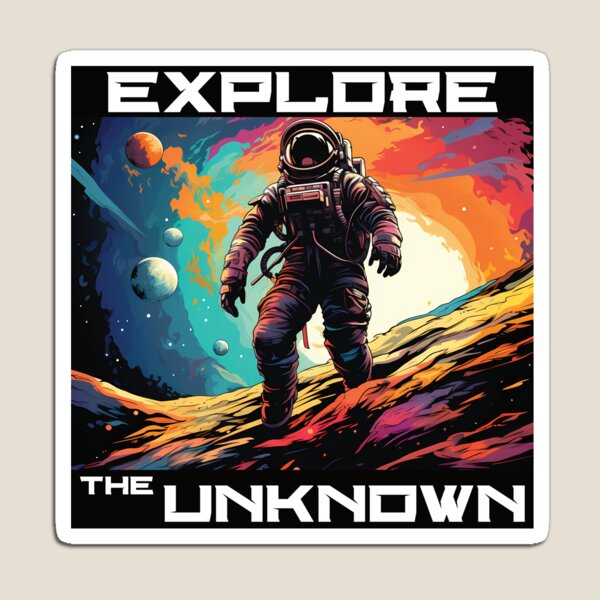 Artikelvorschau, Astronauten-Weltraumspaziergang | Entdecken Sie das Unbekannte entworfen und verkauft von PopPopGfx.