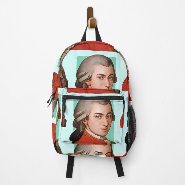 Item preview, Austrian Composer Wolfgang Amadeus Mozart - pistachio - illustration designed and sold by Litstoy.