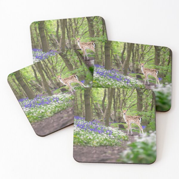 Item preview, Deer In A Bluebell Wood designed and sold by Alisonchambers2.