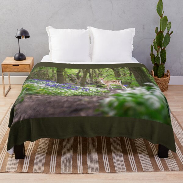 Item preview, Deer In A Bluebell Wood designed and sold by Alisonchambers2.