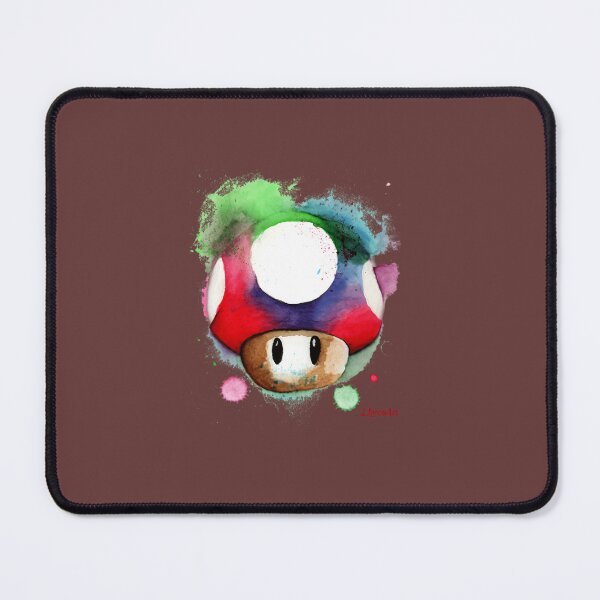 Item preview, 1 UP mushroom Watercolor Classic designed and sold by yrxcjzkmrm70.